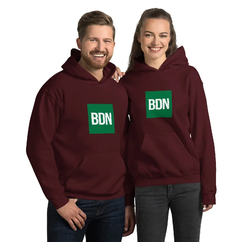 BDN Unisex Hoodie Hoodie with Hem Lace Feminine Delicate