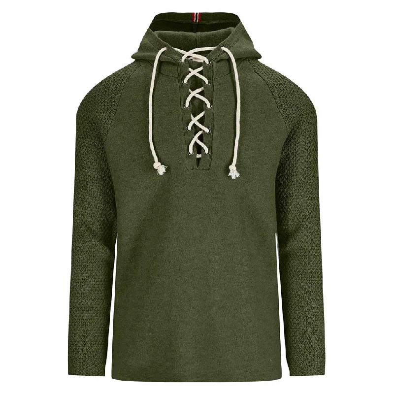 Boiled Hoodie Laced | Men's Hoodie with Longline Fit Extended Stylish