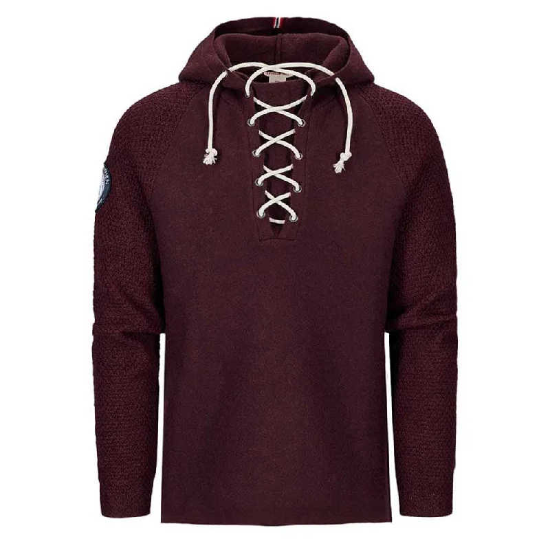 Boiled Hoodie Laced | Men's Hoodie with Slim Fit Tailored Modern