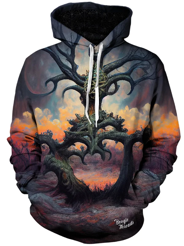 Celebrated Throne Unisex Hoodie Hoodie with Drawstring Waist Adjustable Fitted