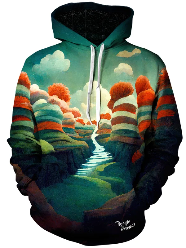 Celebration Unisex Hoodie Hoodie with Tied Waist Feminine Flattering