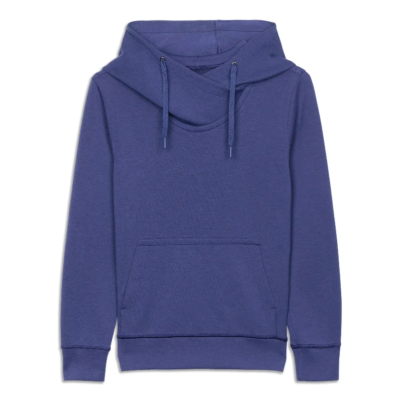 City Sleek Hoodie - Resale Hoodie with Belted Waist Structured Tailored