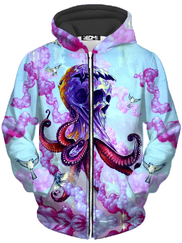 Higher Spires Unisex Zip-Up Hoodie Hoodie with Elastic Waist Stretchable Comfortable Higher Spires Unisex Zip-Up Hoodie Hoodie with Elastic Waist Stretchable Comfortable