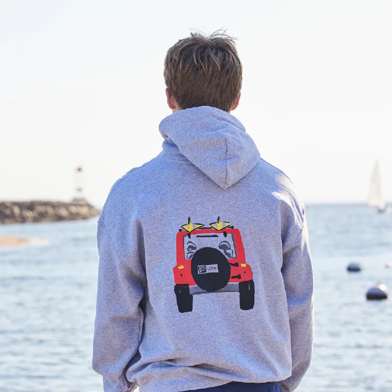 Classic 203 Jeep Hoodie Hoodie with Relaxed Fit Easy Casual