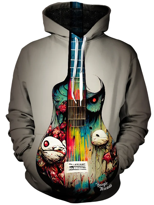 Mask Of Flame Unisex Hoodie Hoodie with Half-Zip Sporty Casual