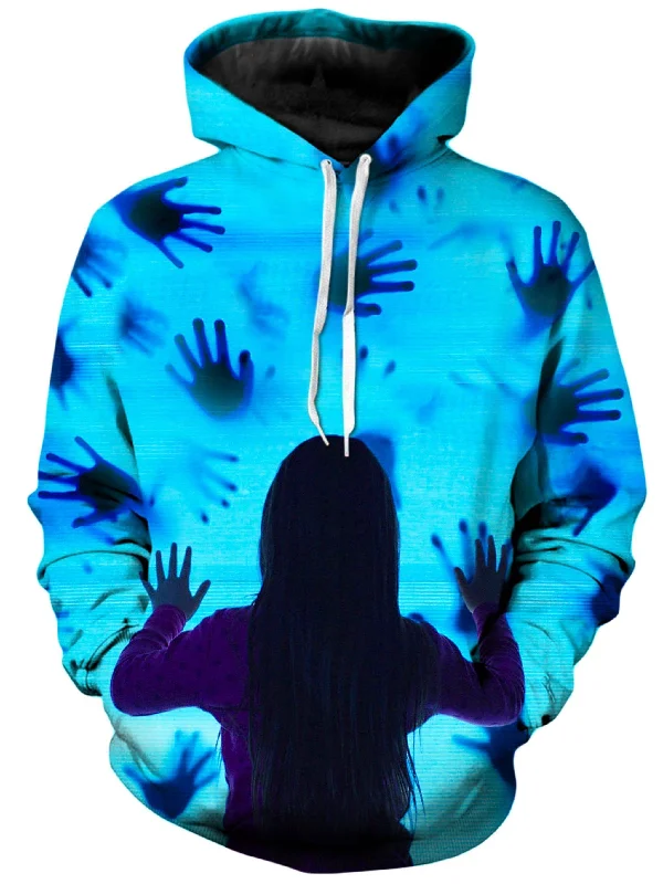 Poltergeist Unisex Hoodie Hoodie with Hem Patch Decorative Personalized