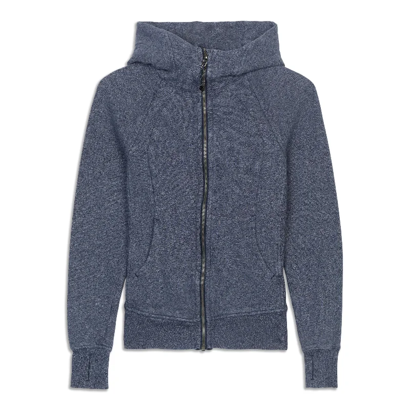 Scuba Hoodie - Resale Hoodie with Slit Hem Functional Movement