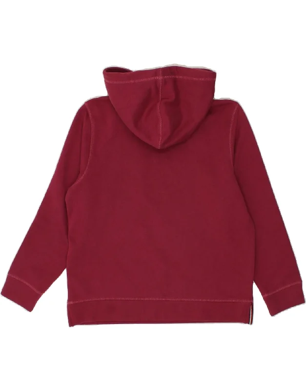 TOMMY HILFIGER Womens Graphic Hoodie Jumper UK 14 Medium Pink Cotton Hoodie with Crew Neck Simple Timeless TOMMY HILFIGER Womens Graphic Hoodie Jumper UK 14 Medium Pink Cotton Hoodie with Crew Neck Simple Timeless