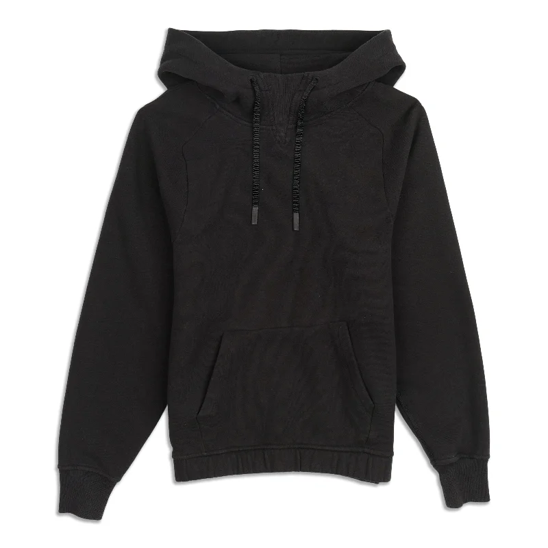 Warm For Winter Hoodie - Resale Hoodie with Hem Frayed Vintage Worn