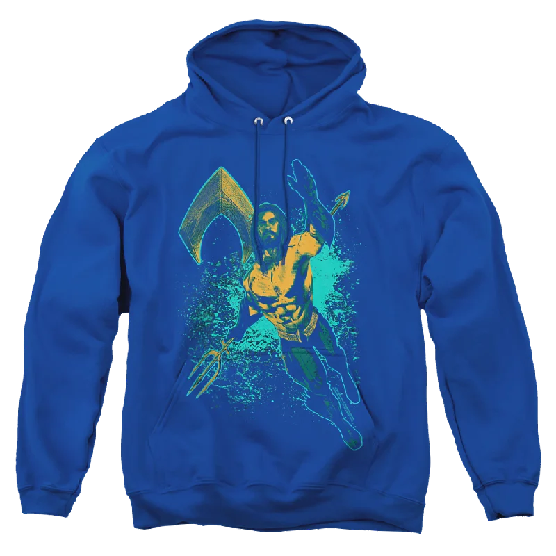Aquaman Movie Make A Splash - Pullover Hoodie Wrist Length Sleeve