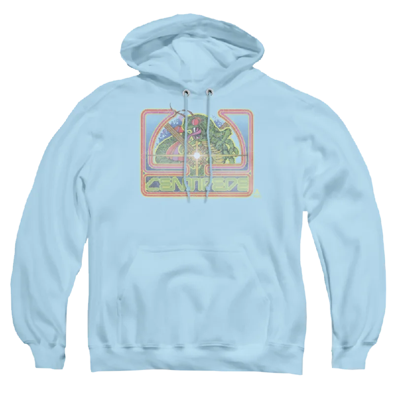 Atari Classic Centipede - Pullover Hoodie Lantern Sleeve Elegant
