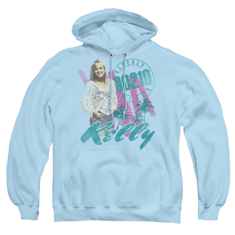 Beverly Hills 90210 Kelly Vintage - Pullover Hoodie Asymmetrical Neck Pullover