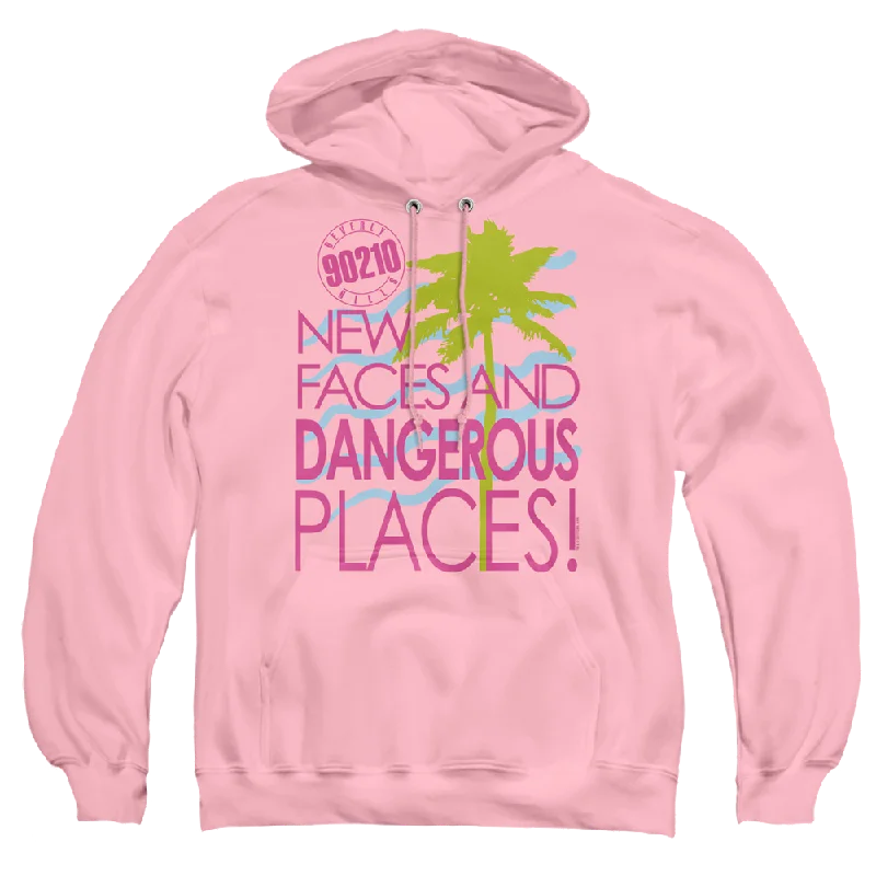 Beverly Hills 90210 Tagline - Pullover Hoodie Boat Neck Sweater