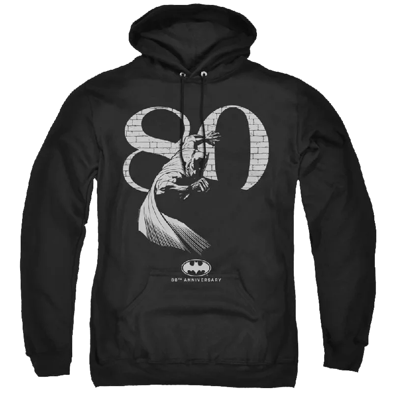 Dc Batman 80 Wall - Pullover Hoodie Square Neck Pullover