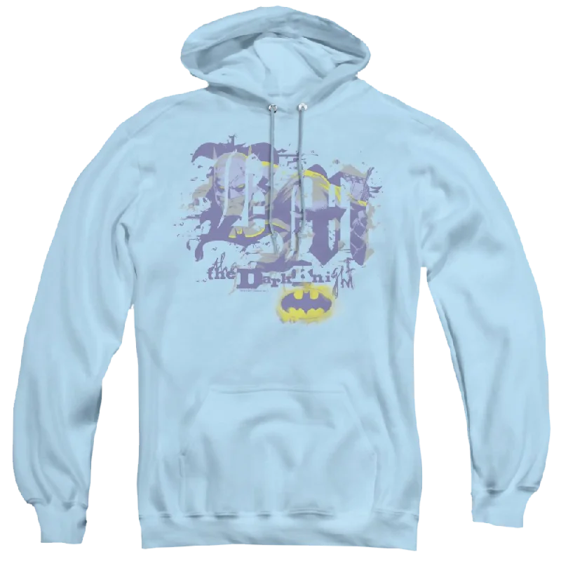 Dc Batman He Sees All - Pullover Hoodie Batwing Sleeve Top