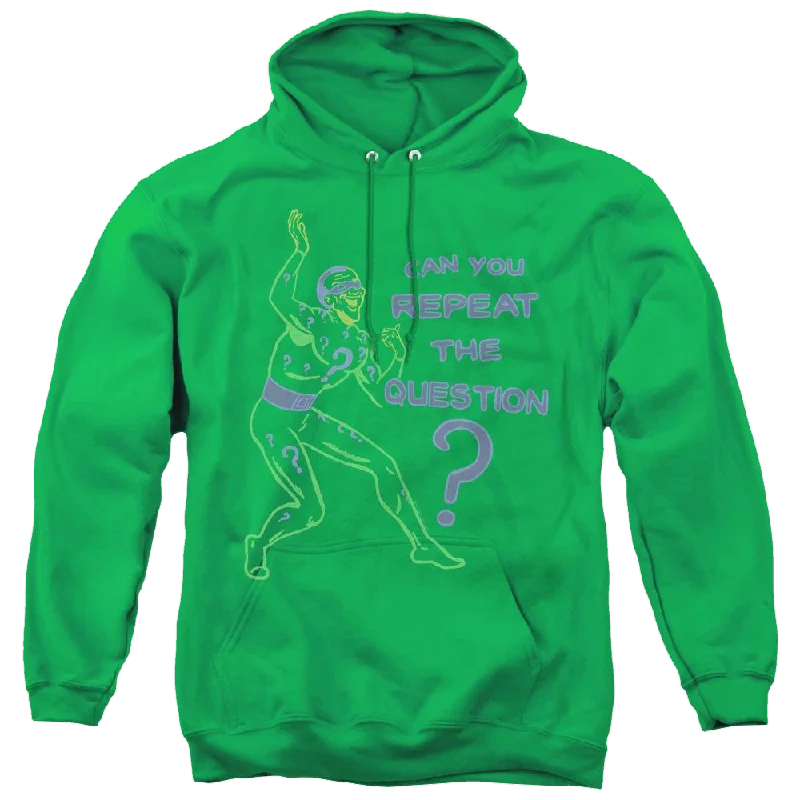 Dc Batman Repeat - Pullover Hoodie Angora Wool Cozy