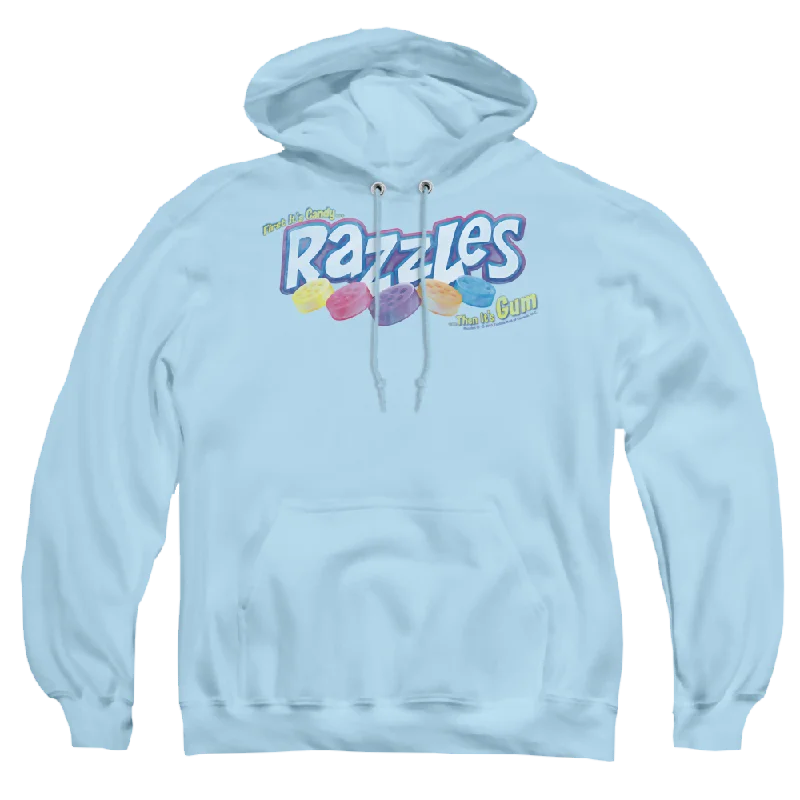 Dubble Bubble Distressed Logo - Pullover Hoodie Flare Sleeve Stylish