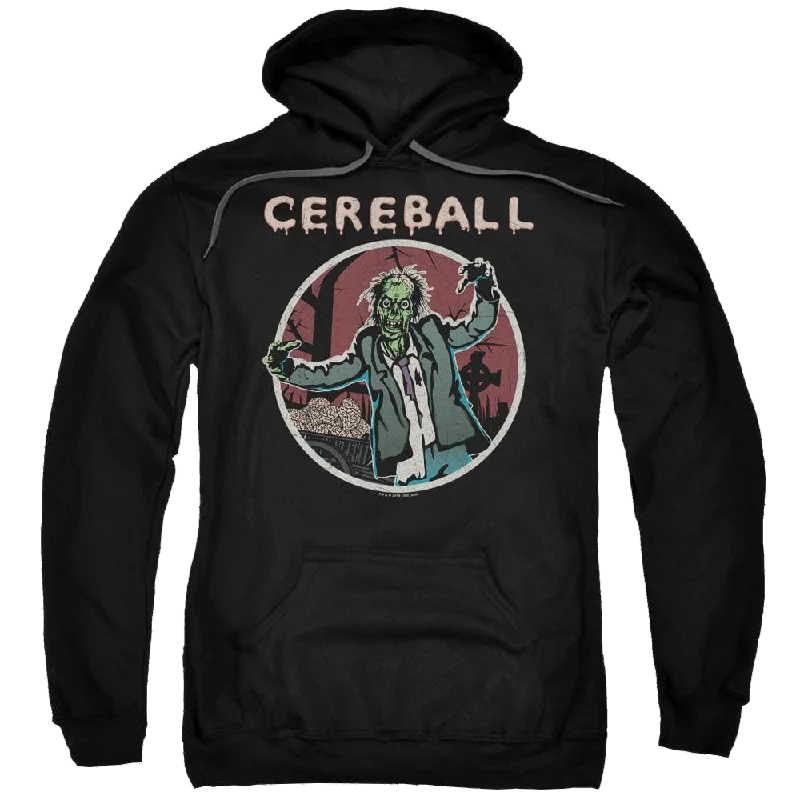 Hell Fest Cereball - Pullover Hoodie Fitted Ribbed Sweater
