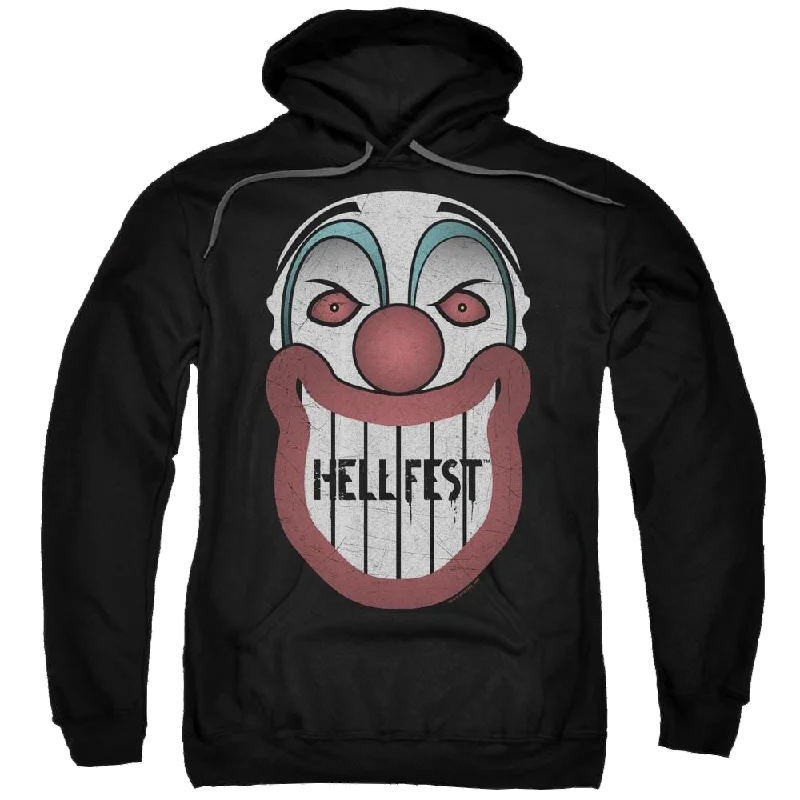 Hell Fest Facade - Pullover Hoodie Angora Wool Cozy