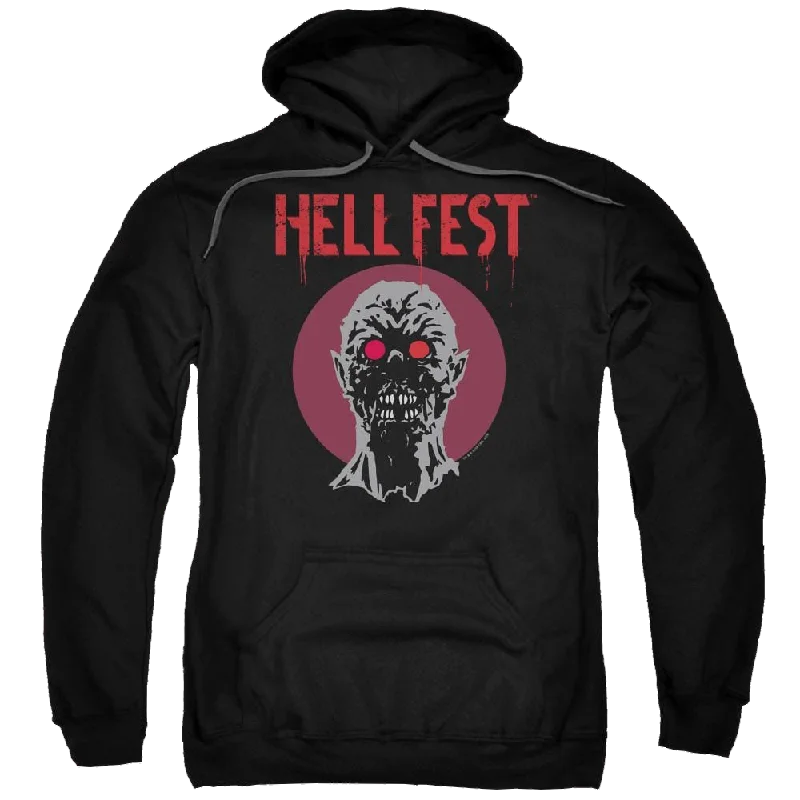 Hell Fest Logo - Pullover Hoodie Chenille Soft Sweater