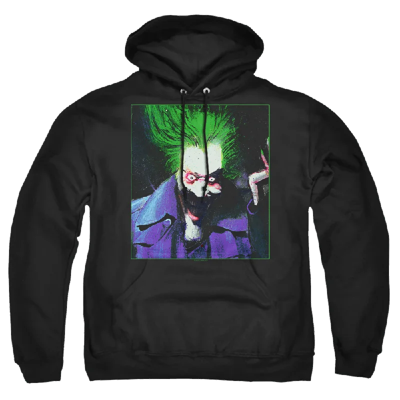 Joker, The Arkham Asylum Joker - Pullover Hoodie Ruffle Neck Pullover
