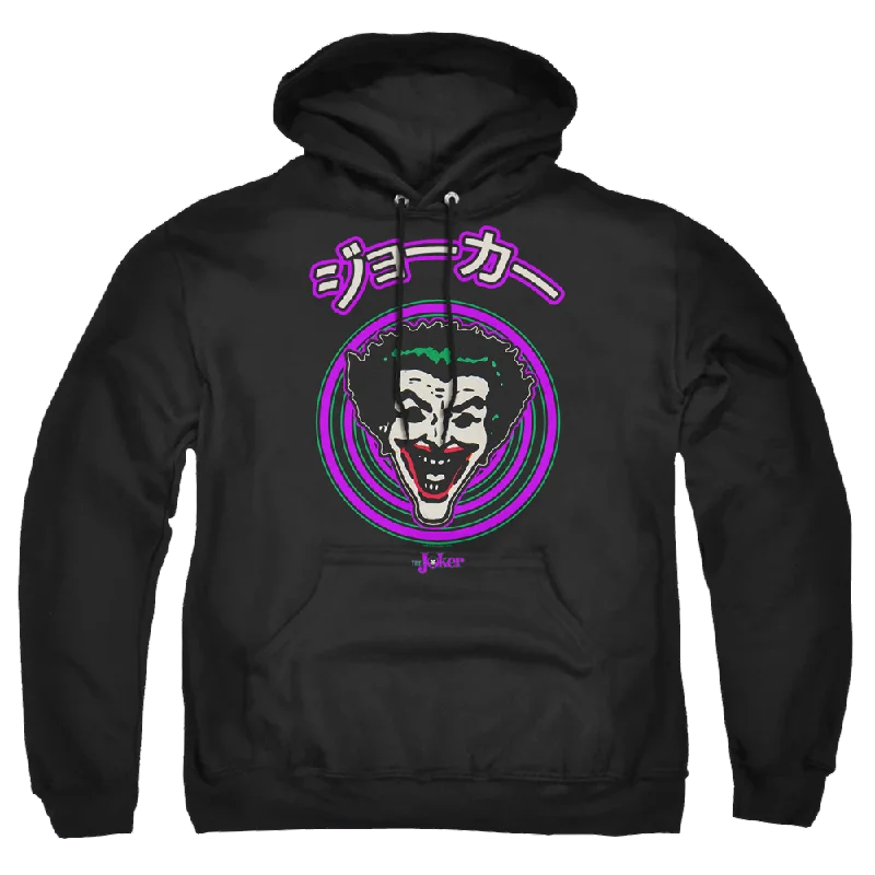 Joker, The Face Spiral - Pullover Hoodie Port Neck Pullover