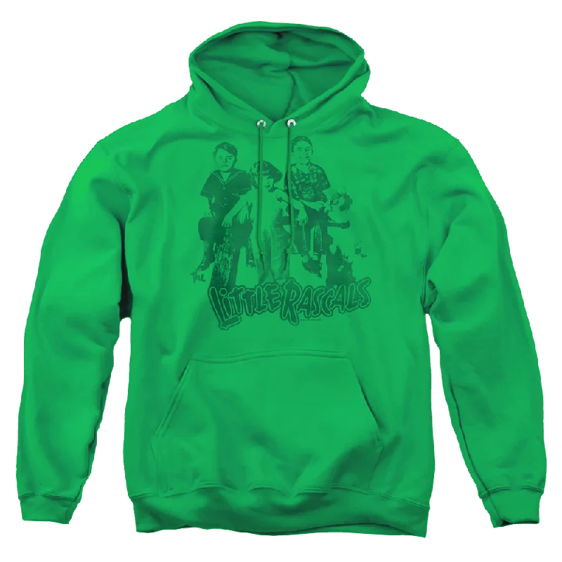 Little Rascals, The The Gang - Pullover Hoodie Notched Neck Pullover