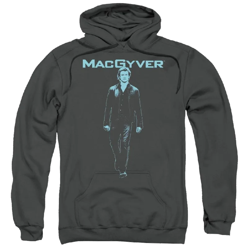 Macgyver Macgyver - Pullover Hoodie Asymmetrical Hem Sweater