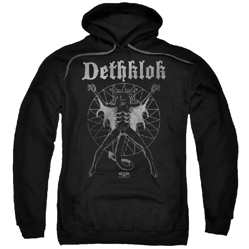 Metalocalypse Sigil - Pullover Hoodie Ruffle Sleeve Feminine