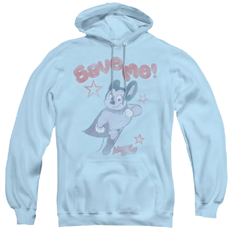 Mighty Mouse Save Me - Pullover Hoodie Bateau Neck Pullover