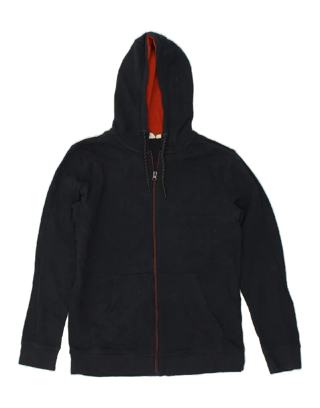 MOUNTAIN WAREHOUSE Mens Zip Hoodie Sweater Small Navy Blue Cotton Plaid Sweater Polka Dot Checkered MOUNTAIN WAREHOUSE Mens Zip Hoodie Sweater Small Navy Blue Cotton Plaid Sweater Polka Dot Checkered