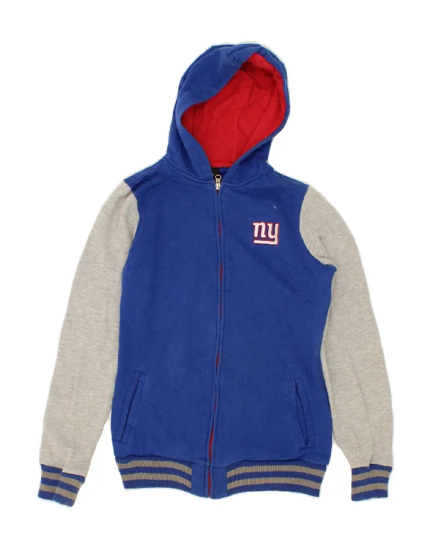 NFL Girls Graphic Zip Hoodie Sweater 10-11 Years Medium Blue Colourblock Iron Safe Non-Iron Wrinkle Free NFL Girls Graphic Zip Hoodie Sweater 10-11 Years Medium Blue Colourblock Iron Safe Non-Iron Wrinkle Free