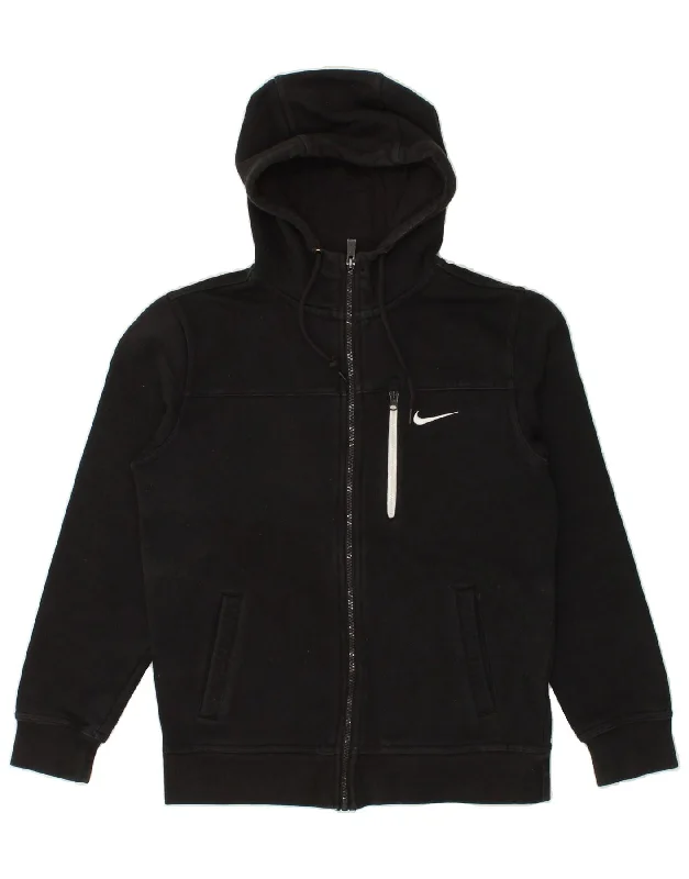 NIKE Mens Zip Hoodie Sweater Small Black Cotton Mesh Fabric Canvas Fabric Denim Fabric NIKE Mens Zip Hoodie Sweater Small Black Cotton Mesh Fabric Canvas Fabric Denim Fabric