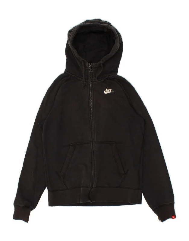 NIKE Womens Oversized Zip Hoodie Sweater UK 10 Small Black Cotton Chenille Fabric Brocade Fabric Lace Fabric NIKE Womens Oversized Zip Hoodie Sweater UK 10 Small Black Cotton Chenille Fabric Brocade Fabric Lace Fabric