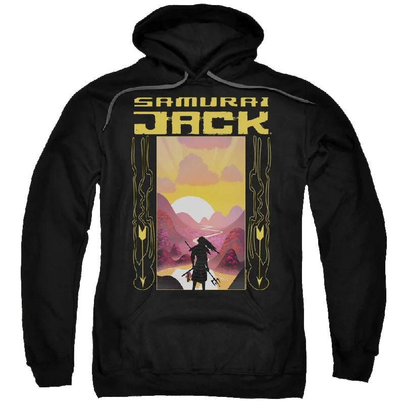 Samurai Jack Sunrise - Pullover Hoodie Sarouel Sleeve Pullover