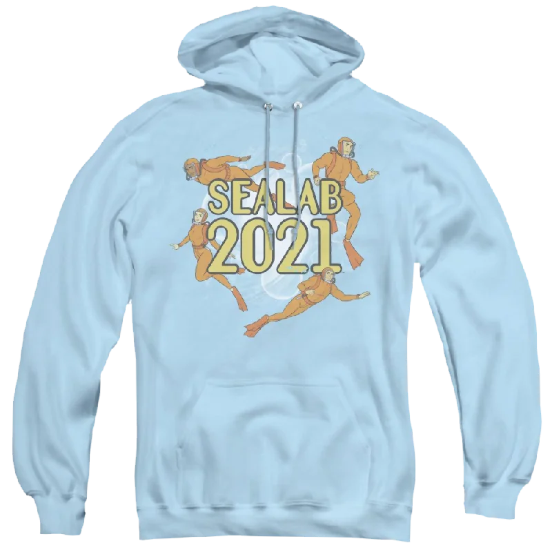 Sealab 2021 Suit Up - Pullover Hoodie Slim Sleeve Pullover