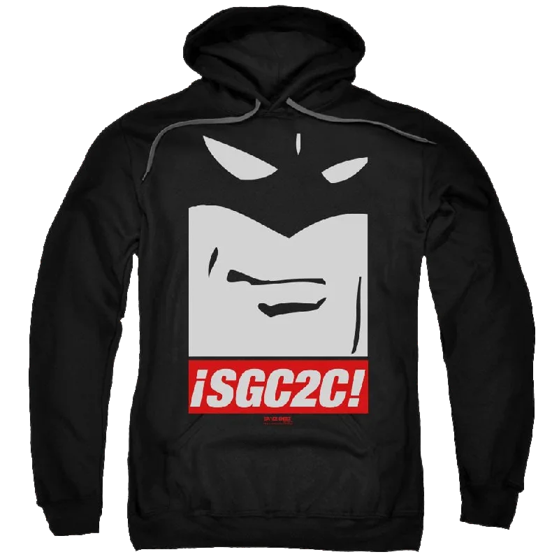 Space Ghost Sgc2C - Pullover Hoodie One Shoulder Top