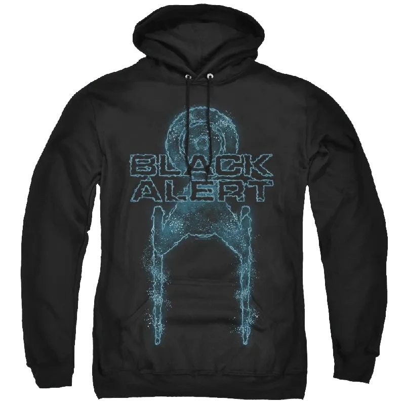 Star Trek Discovery Black Alert - Pullover Hoodie Soft Wool Sweater