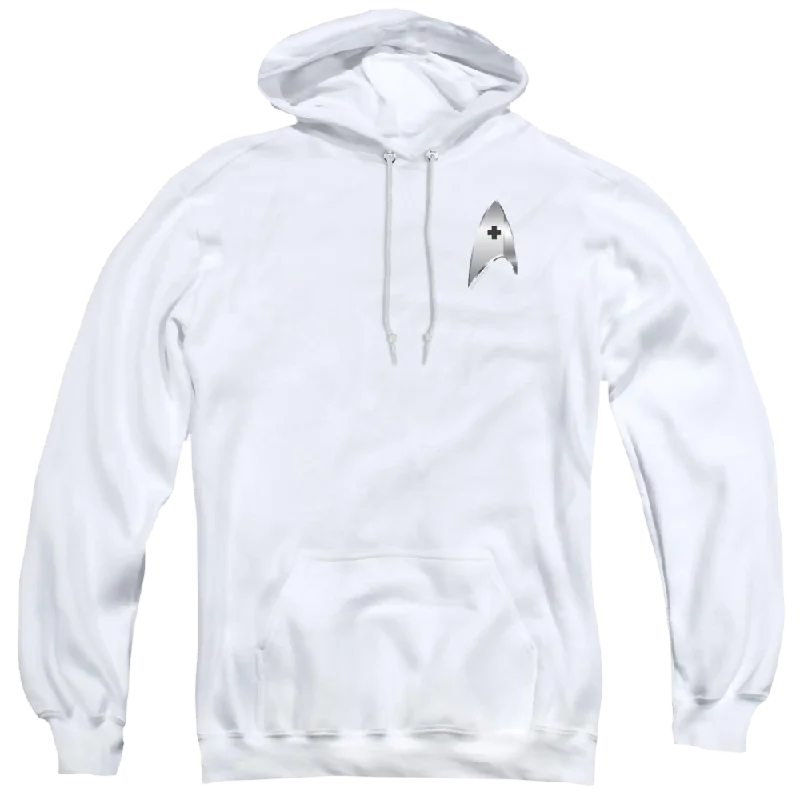 Star Trek Discovery Medical Badge - Pullover Hoodie Ribbed Crew Neck