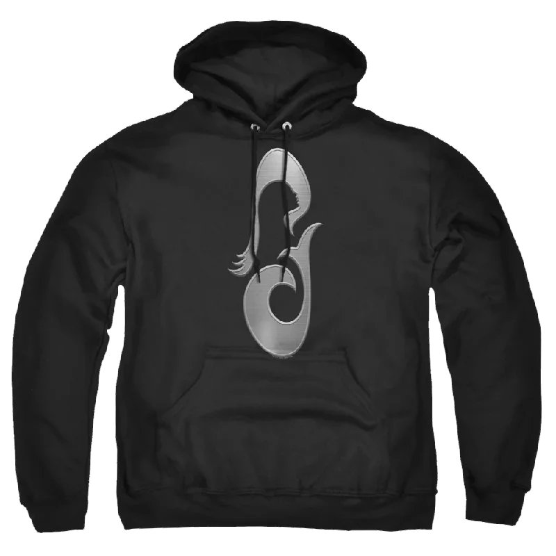 Star Trek Picard La Sirena Metal Icon - Pullover Hoodie Polo Neck Sweater