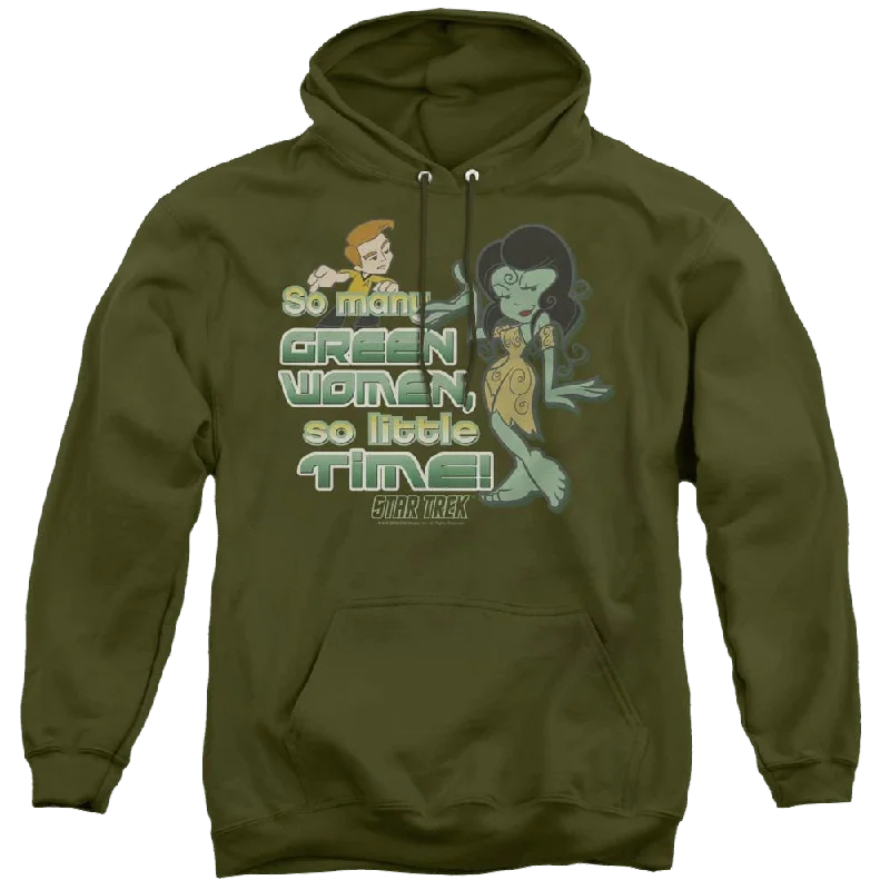 Star Trek The Original Series I Need More Time - Pullover Hoodie Lapel Neck Sweater