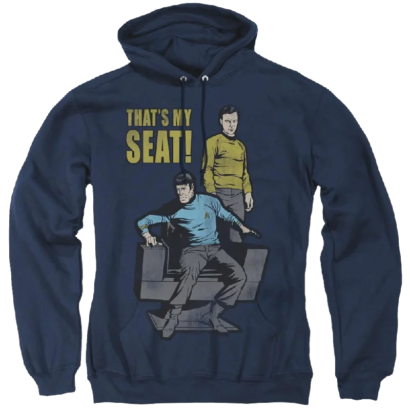 Star Trek The Original Series My Seat - Pullover Hoodie Chunky Knit Pullover