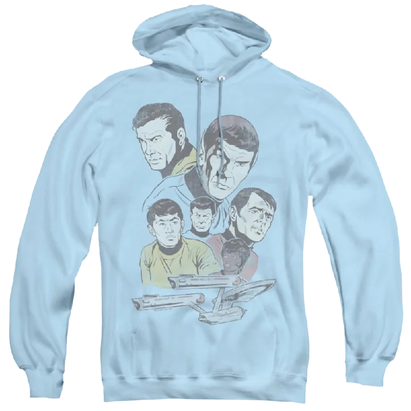 Star Trek The Original Series Retro Crew - Pullover Hoodie Wrist Length Sleeve
