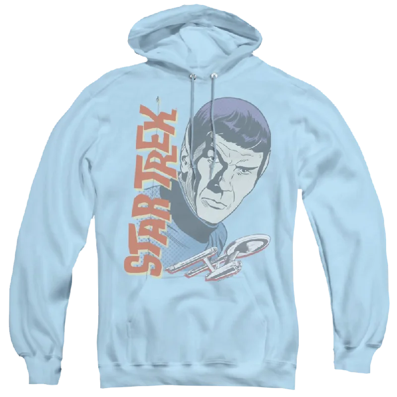 Star Trek The Original Series Vintage Spock - Pullover Hoodie Asymmetrical Neck Pullover