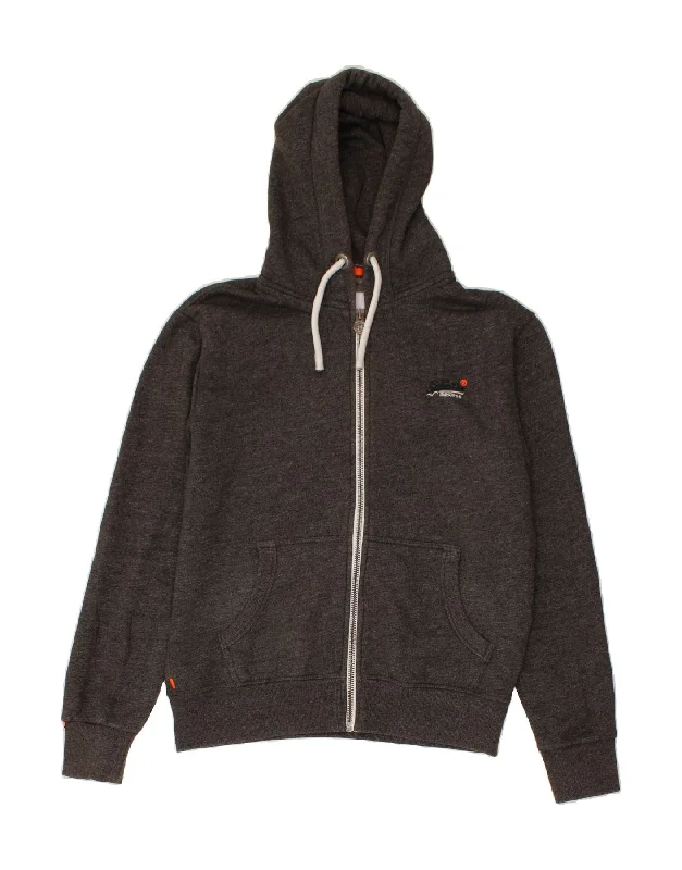 SUPERDRY Mens Zip Hoodie Sweater XL Grey Cotton Wool Fabric Cashmere Fabric Tweed Fabric SUPERDRY Mens Zip Hoodie Sweater XL Grey Cotton Wool Fabric Cashmere Fabric Tweed Fabric