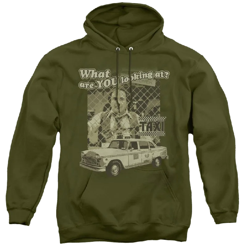 Taxi Whats A Matta - Pullover Hoodie Cap Sleeve Casual