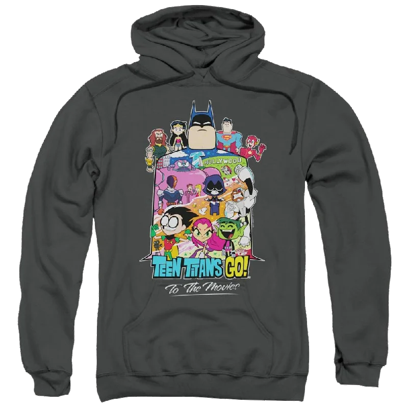 Teen Titans Go Hollywood Pullover Hoodie Boat Neck Sweater