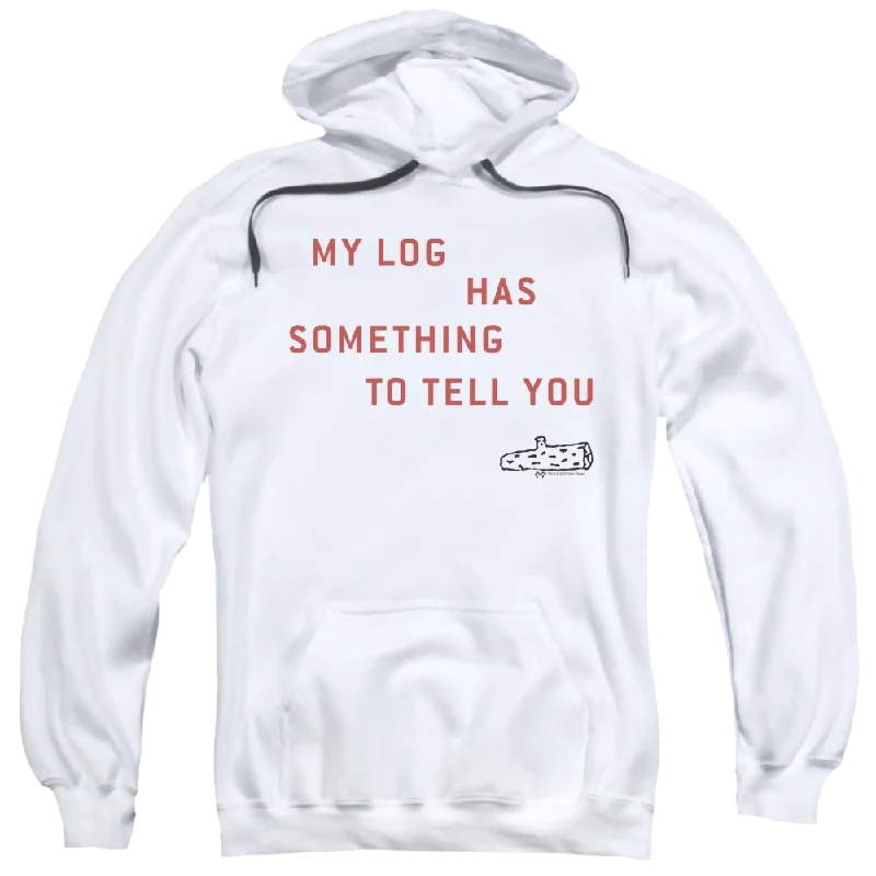 Twin Peaks My Log Pullover Hoodie Bell Sleeve Stylish