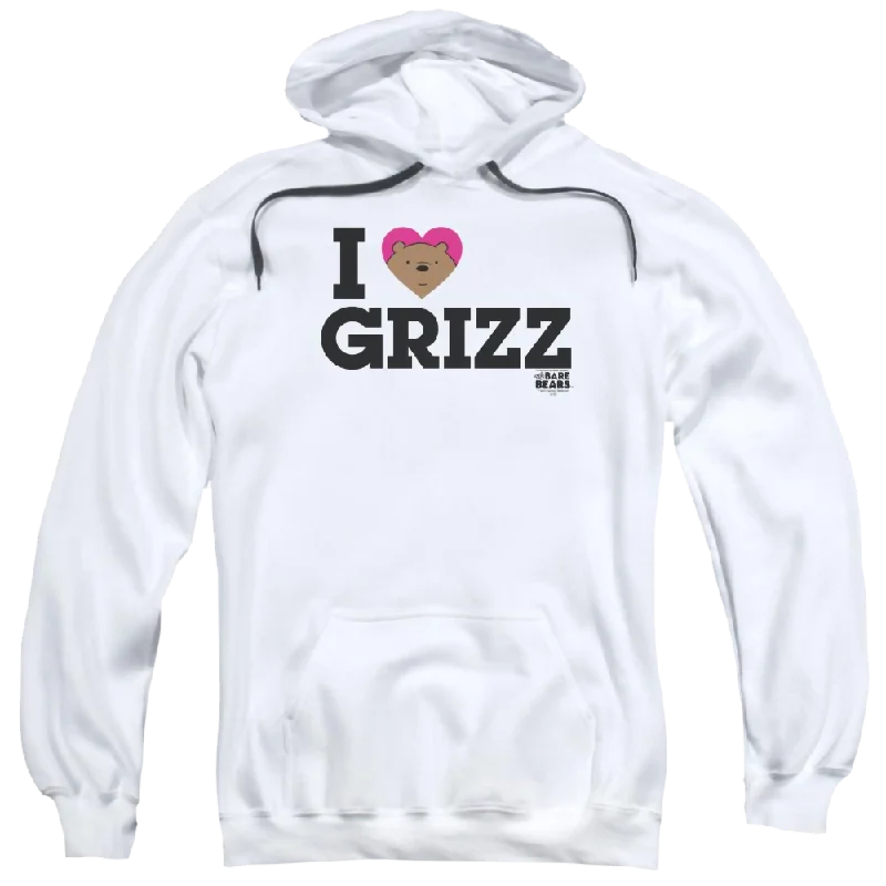 We Bare Bears Heart Grizz Pullover Hoodie V-Neck Stylish Pullover