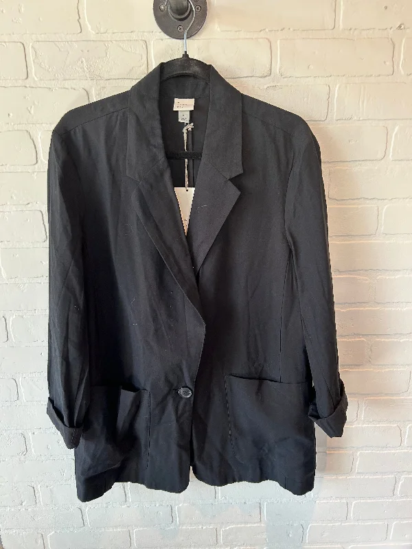 Blazer By A New Day In Black, Size: Xl Women's Advanced Suit